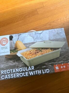 MasterChef The TV Series Signature Collection Rectangular Casserole with Lid NEW